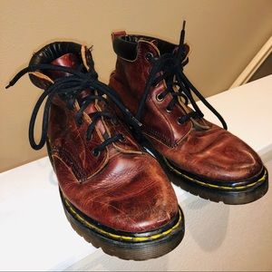 Perfectly worn DR. MARTENS